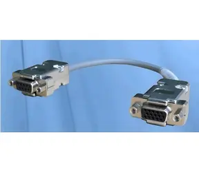 Mercodan VGA kabel propojovací 0,3 m / Kabel VGA / VGA (F) - VGA (F) / 0,3 m