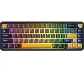 Marvo Titan 65 Banana Crystal KG984W / Klávesnice / bezdrátová