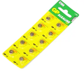 GP LR41 / Knoflíková baterie / Alkalická / 1,5V / 10 ks