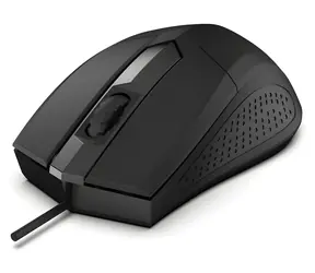 Rebeltec Focus / Drátová myš / optická / 1200 DPI / 3 tlačítka / 125 Hz / USB / 1.8 m