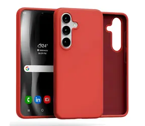 Mercury Silicone Case červená / Pouzdro / Silikonové / pro Samsung Galaxy S25