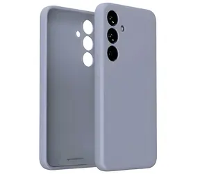 Mercury Silicone Samsung Galaxy S23 FE levandulově šedá / Pouzdro / Silikonové / Mikrovlákno / Bezdrátové nabíjení
