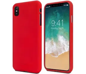 Mercury Soft pro Apple iPhone 15 Pro červená / Pouzdro / 6,1" / TPU