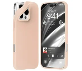 Mercury Soft iPhone 16 Pro Max 6,9" růžovo-béžová / Kryt na telefon / TPU / Matný povrch