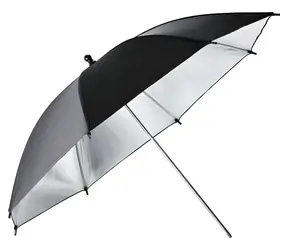 Godox UB-002-33 / Reflexní deštník / 84 cm / stříbrno-černý