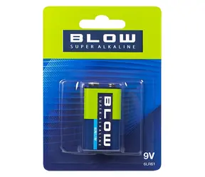 Baterie 9V 6LR61 Super Alkaline blistr / Alkalická baterie / 1 ks