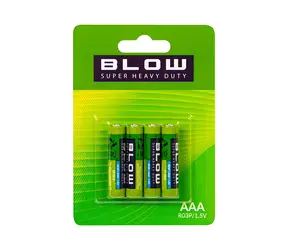 Baterie AAA R03P Super Heavy Duty / Baterie / 4 ks