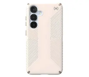 Speck Presidio2 Grip + Magnet Galaxy S25 béžová / Pouzdro / Magnetické uchycení