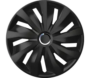 GRIP PRO Kryty kol 16" černá / Kryty kol / Sada 4 ks / Nacvakávací montáž