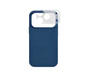 Epico SolidWoven Pro Mag+ Case iPhone 17 Pro a 18 Pro modrá / Zadní kryt / Qi2 / MagSafe / ochrana fotoaparátu