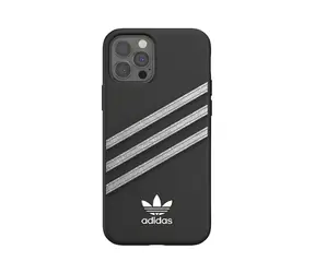 Adidas OR Moulded Case Woman černá / Pouzdro / Apple iPhone 12 Pro / Pravá kůže