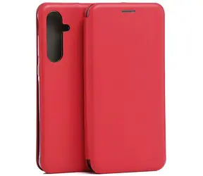 Beline Book Magnetic Samsung Galaxy A55 červená / Pouzdro / Flip / Magnetické zavírání