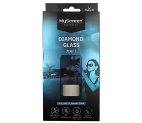 MyScreen Diamond Glass Matt Apple iPhone 17 Pro černá / Ochranné sklo / Matné