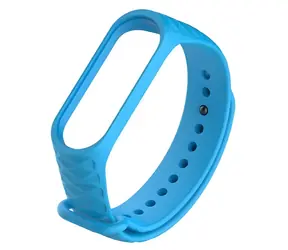 Beline Pásek Xiaomi Mi Band 3/4 modrá / Pásek pro fitness náramek / silikonový