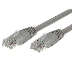 TB patch kabel UTP Cat 5e 2m šedý / Síťový kabel / RJ45 / měděné jádro