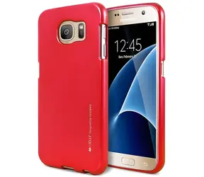 Mercury I-Jelly kryt pro Apple iPhone 12 mini 5,4" červená / Kryt / TPU / Metalický vzhled