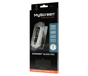 MyScreen Diamond Glass Pro Fit Frame / Ochranné sklo / Apple iPhone 16 Pro / s instalačním rámečkem