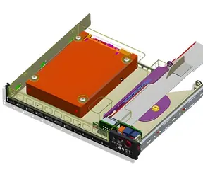 SuperMicro Přední panel do pozice DVD černý / Panel / pro 1x 2,5" HDD/SSD (9mm) / SC113/815/813/825/836