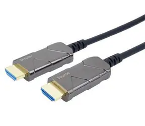 PremiumCord HDMI 2.1 optický fiber kabel 5 m / Kabel HDMI / Ultra High Speed / 8K 60Hz / zlacené konektory