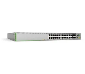 Allied Telesis L3 Stack switch PoE+ 20x GbE + 4x Multi-Gig šedá / Switch / 24 portů / L3 řízený / PoE+ / Stohovatelný