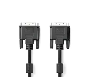 Nedis DVI-D 24+1 - DVI-D 24+1 2 m černá / DVI kabel / 2560x1600 / poniklované konektory / přímý