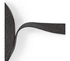 Nedis Suchý zip na kabely černý / Organizátor kabelů / 910 x 1,6 cm