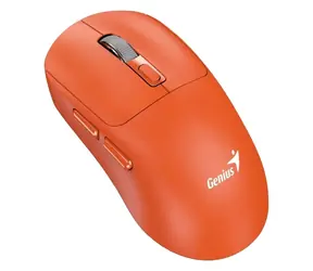 Genius NX-8260S BT oranžová / Bezdrátová myš / optická / duální Bluetooth + 2,4 GHz / 2400 DPI / Copilot / 6 tlačítek
