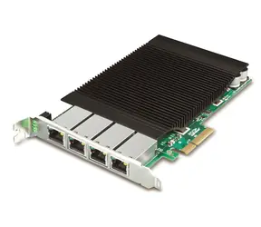 Planet ENW-9740P / Síťová karta PoE+ / PCIe / 4x Gigabit LAN / 802.3at / 120W