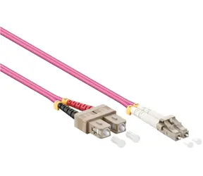 Mercodan LC-SC OM4 / Patch kabel / Optický / Multimode / Duplex