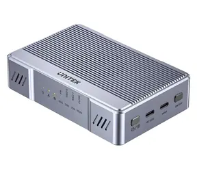 Unitek RAID box 2x M.2 NVMe/SATA / Externí box / RAID / 20 Gbps / Offline klonování