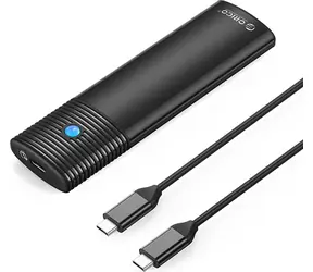 Orico externí box pro M.2 NVMe/PCIe SSD černá / Externí box / 10 Gb/s / USB-C 3.2 Gen 2 / hliníkové tělo