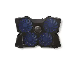 Nedis Chladicí podložka pro notebook / Chladicí podložka / 4x LED ventilátor / USB napájení / 15-19"