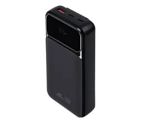 Riva Power VA2221 černá / Powerbanka / 20000 mAh / QC/PD / 3 integrované kabely