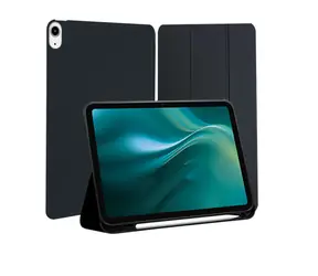 Etteri Flipové pouzdro černé / pro Apple iPad Air 4 2020/5 2022 10.9"/6 2024/7 2025 11" / stojánek / Smart Sleep-Wake