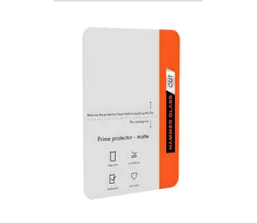 Hammer Glass Prime Protector Matte / Ochranná fólie / pro telefony do 7,5" / 10 ks / tloušťka 0,21 mm