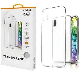Aligator TRANSPARENT Apple iPhone 18 Pro / Pouzdro / TPU / Transparentní / Ultratenké