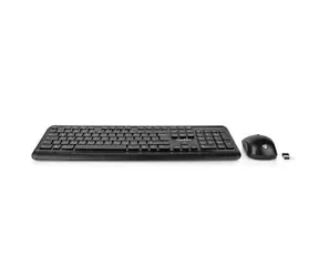 Nedis Bezdrátová sada klávesnice a myši / Sada klávesnice a myši / USB přijímač / QWERTZ DE / DPI 800–1600