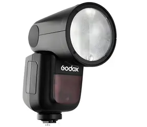Godox V1 Canon / Blesk s kruhovou hlavou / TTL / HSS / 76 Ws / Li-ion baterie / Godox X 2,4 GHz