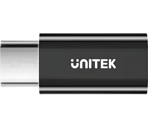 Unitek A1050ABK03 černá / Adaptér / USB-C - Micro USB