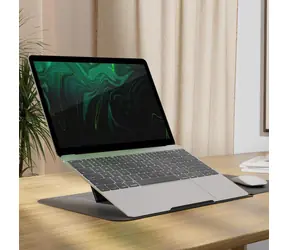 Allity ALS-100 černá / Pouzdro na notebook / se stojánkem / 13-14" / syntetická kůže / magnetické zavírání