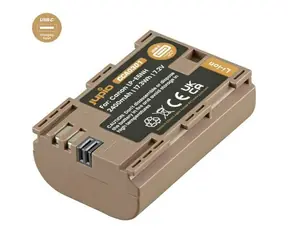 Jupio LP-E6NH ULTRA C / Baterie / 2400 mAh / USB-C nabíjení / pro Canon