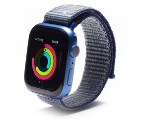 GEAR4 Sportovní řemínek Apple Watch 45/44/42mm modrá / Řemínek / Nylon / Voděodolný