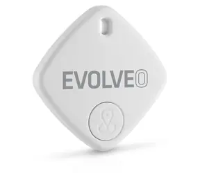 EVOLVEO TrackTag bílý / Lokátor / Apple Find My / Bluetooth 5.2