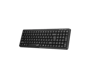 GENIUS LuxeMate Q7100BT černá / Bezdrátová klávesnice / 2,4 GHz + BT5.3 / Copilot / CZ+SK layout