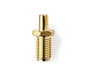 Nedis Adaptér SMA(F) - TS9 zlatá / Adaptér / Pozlacené kontakty / 50 Ohm / 2 ks