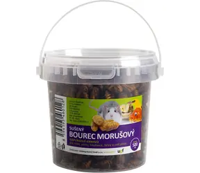 Underground Food Bourec morušový / Krmivo pro plazy, ptáky a želvy / Sušené larvy / 500 ml