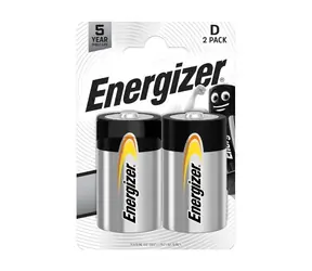 Energizer D LR20 2ks / Baterie / Alkalická / 1,5 V