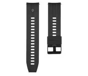 Tactical Quick Release Silikonový Řemínek 24mm černá / Řemínek / Silikonový / 24 mm