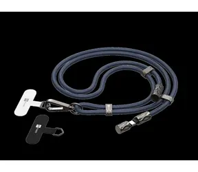 ER Snake Lanyard tmavě modrá / Nabíjecí šňůrka na telefon / USB-C, PD 240W / 1,5 m