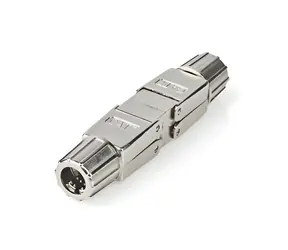 Nedis Spojka RJ45 CAT7 / Spojka / stíněná / kovová / přímá / 10 Gbps / 600 MHz